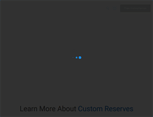 Tablet Screenshot of customreserves.com